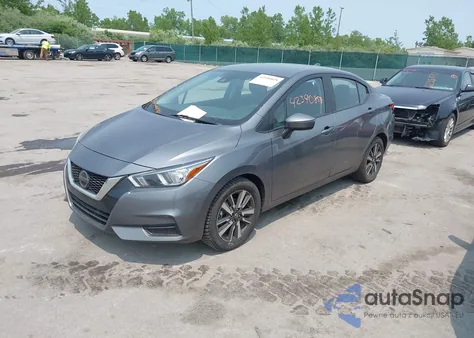 2021 Nissan Versa Sv Xtronic Cvt from USA, damaged, VIN 3N1CN8EV3ML849701